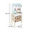 Market drewniany LULILO Melo stragan supermarket z kasą-839385
