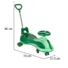 Jeździk grawitacyjny LED Swing FIX S2 skuter z rączką zielony max 100kg-839661