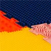 Mata sensoryczna puzzle montessori do masażu stóp 8 elementów kolorowe-839802