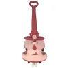 Jeździk grawitacyjny LED Swing FIX S1 skuter z rączką różowy max 65kg-839611