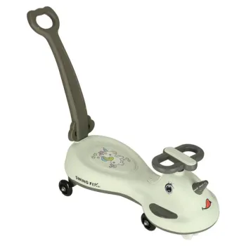 Jeździk grawitacyjny LED Swing FIX S1 skuter z rączką szary max 65kg-839622