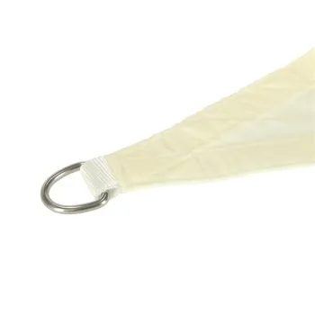 Żagiel przeciwsłoneczny LUARO ogrodowy tarasowy wodoodporny 4x4x4m trójkąt beżowy-839947