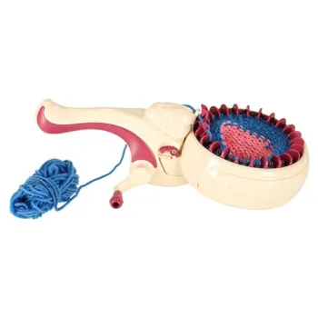 Maszyna dziewiarska zestaw do szycia robienia na drutach 5 kolorów włóczek-839519