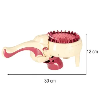 Maszyna dziewiarska zestaw do szycia robienia na drutach 5 kolorów włóczek-839526