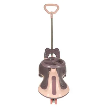 Jeździk grawitacyjny LED Swing FIX S2 skuter z rączką fioletowy max 100kg-839665
