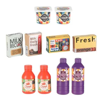 Market drewniany LULILO Melo stragan supermarket z kasą-839382