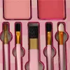 Kuferek zestaw kosmetyków do makijażu i paznokci makeup kosmetyki cienie lakiery szuflady syrenka-840050