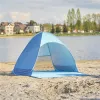 Namiot plażowy parawan samorozkładający na plażę ogród ogrodowy POPUP ochronny UV XXL-840900