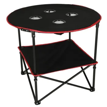 Stolik stół turystyczny składany przenośny kempingowy z pokrowcem 72 cm x 72 cm-840845