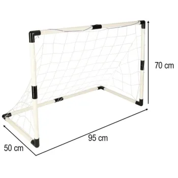 Bramka piłkarska do piłki nożnej dla dzieci treningowa 2szt  95 x 48 x 70 cm-840347