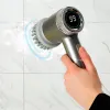 Szczotka myjka elektryczna do czyszczenia 5w1 do łazienki podłogi fug basenu LED-841205