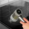 Szczotka myjka elektryczna do czyszczenia 5w1 do łazienki podłogi fug basenu LED-841208