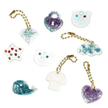 Kreatywny zestaw do robienia biżuterii koralików zawieszek magiczne pudełko UV-841099