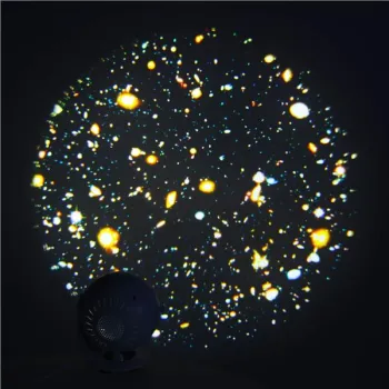 Projektor gwiazd nieba lampka nocna LED USB planetarium planety 12 dysków 360° timer-841481