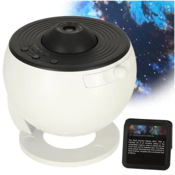 Projektor gwiazd nieba lampka nocna LED USB planetarium planety 12 dysków 360° timer-841473