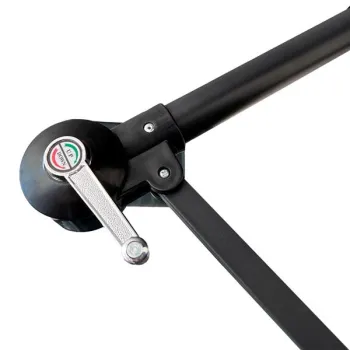 Parasol ogrodowy LUARO duży składany z wysięgnikiem 290cm beżowy-841460