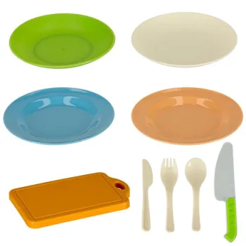 Warzywa do krojenia zlew wózek zakupy garnki zestaw AGD 54 el-841538