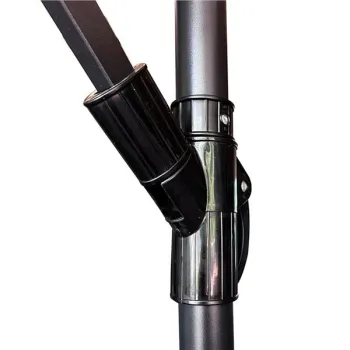 Parasol ogrodowy LUARO duży składany z wysięgnikiem 290cm beżowy-841459