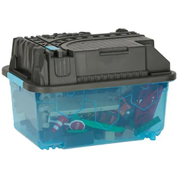 Kolejka drewniana pociąg lokomotywa plac budowy 55 elementów-842494