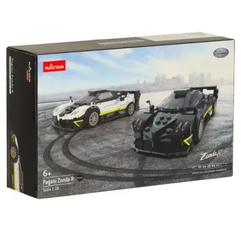 Samochód Rastar 93900-B Pagani Zonda R 1:28 klocki 387el.-842987
