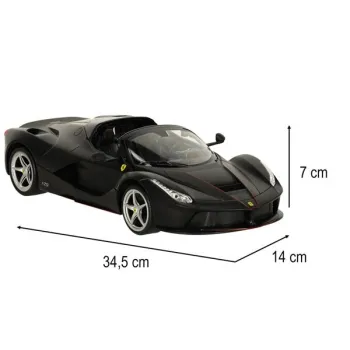 Samochód zdalnie sterowany Rastar 75800 Ferrari LaFerrari Aperta 1:14 czarny-842926