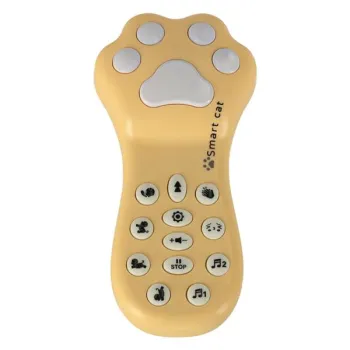 Kot kotek interaktywny zdalnie sterowany na pilota RC robot skacze niebieski-842913