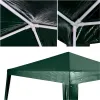 Pawilon ogrodowy namiot imprezowy handlowy altana zielona 2,5 x 2,5m-843308