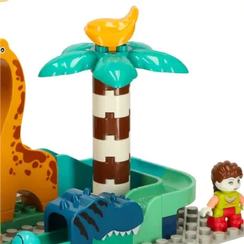 Klocki konstrukcyjne tor kulkowy 147 el. Bibi-inn-843340