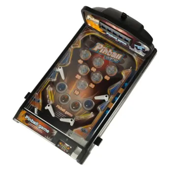 Pinball flipper gra zręcznościowa stół ze światłami i muzyką-843652