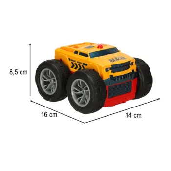 Samochód auto na pilota Revolt 2 Sided Rescue Racer mega transformacja obrót 360 4WD-843980