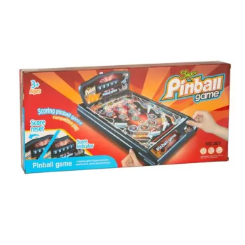 Pinball flipper gra zręcznościowa stół ze światłami i muzyką-843656