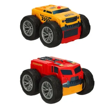 Samochód auto na pilota Revolt 2 Sided Rescue Racer mega transformacja obrót 360 4WD-843975