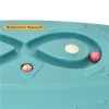 Deska do balansowania bujania równoważnia z labiryntem bujak balansowy dla dzieci turkusowa-844398