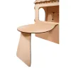 Domek ogrodowy drewniany stolik tablica kredowa 86 x 137 x 105 cm-844962
