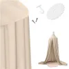 Baldachim kurtyna namiot tipi wiszący beż-844781