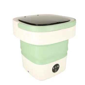 Pralka automatyczna turystyczna mini składana przenośna 12L zielona-844567