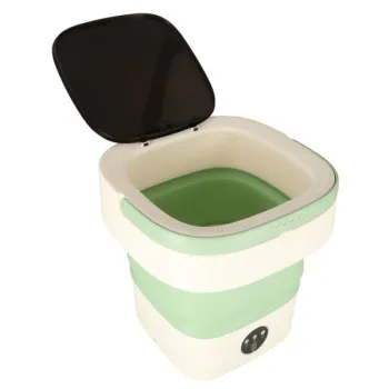 Pralka automatyczna turystyczna mini składana przenośna 12L zielona-844571