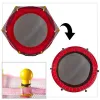 Trampolina do domu ogrodu dla dzieci siatka piłki 140cm 55inch czerwona-845261