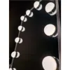 Lusterko do makijażu kosmetyczne podświetlane 12 LED Hollywood z 12 żarówkami USB 30 x 40 cm-845301