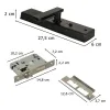 Zamek elektroniczny do drzwi SMART klamka inteligentna na kod odcisk palca bluetooth-845035