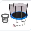 Trampolina ogrodowa dla dzieci siatka 305cm 10ft 42kg-845897