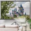 Projektor rzutnik przenośny LED TFT LCD 16:9 1920x1080 USB 20W biały-845210