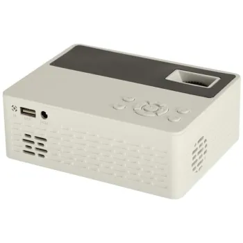 Projektor rzutnik przenośny LED TFT LCD 16:9 1920x1080 USB 20W biały-845200