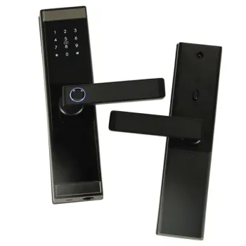 Zamek elektroniczny do drzwi SMART klamka inteligentna na kod odcisk palca bluetooth-845027