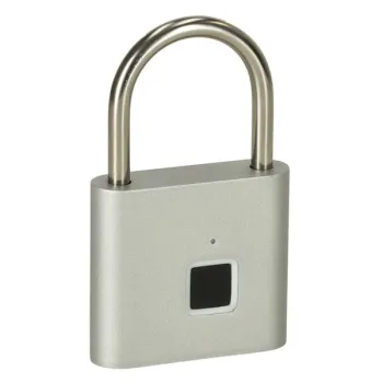 Kłódka zamek elektroniczny na odcisk palca wodoodporny inteligentny USB-845017