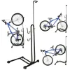 Stojak na rower Rallex uchwyt rowerowy serwisowy na koło 16-27" składany wysoki
