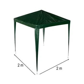 Pawilon ogrodowy namiot imprezowy handlowy altana zielona 2 x 2m-846027