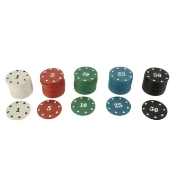 Poker zestaw do gry w walizce 500 żetonów 2 talie kart-846729