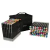Markery dwustronne mazaki alkoholowe w etui 120 + podstawka-847805