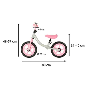 Rowerek biegowy Trike Fix Balance rower ultra lekki różowy-847044
